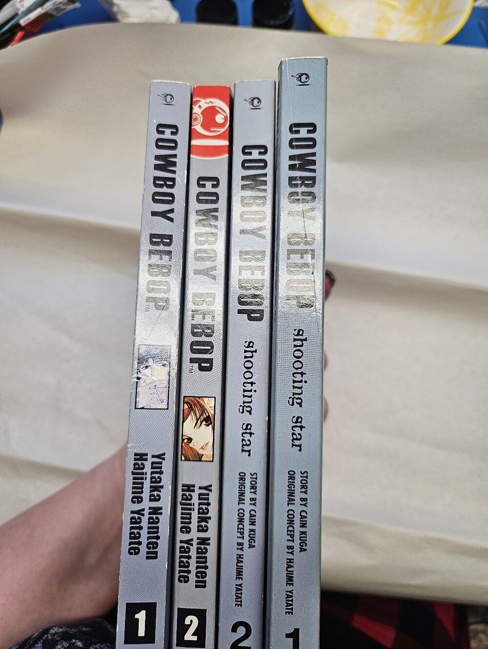 Cowboy Bebop: Shooting Star Manga Vol 1 & 2  Plus Vol 1 & 2